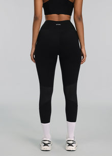 High-Waisted Impact Mesh Leggings | Black