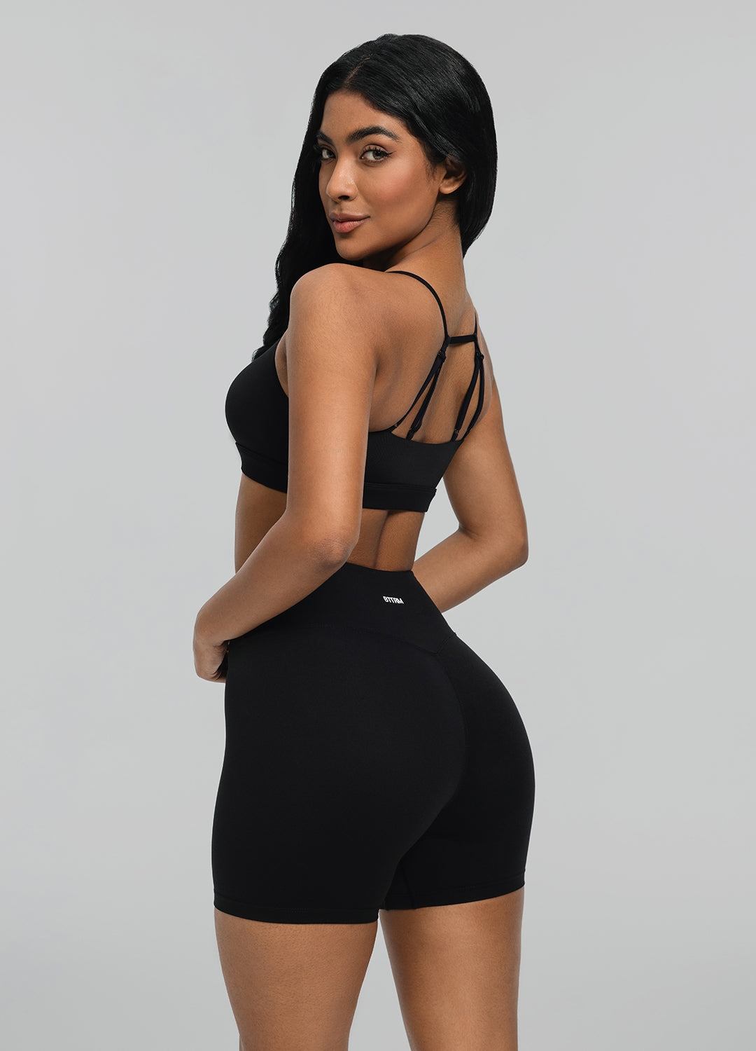 Airy Active Strap Top | Black