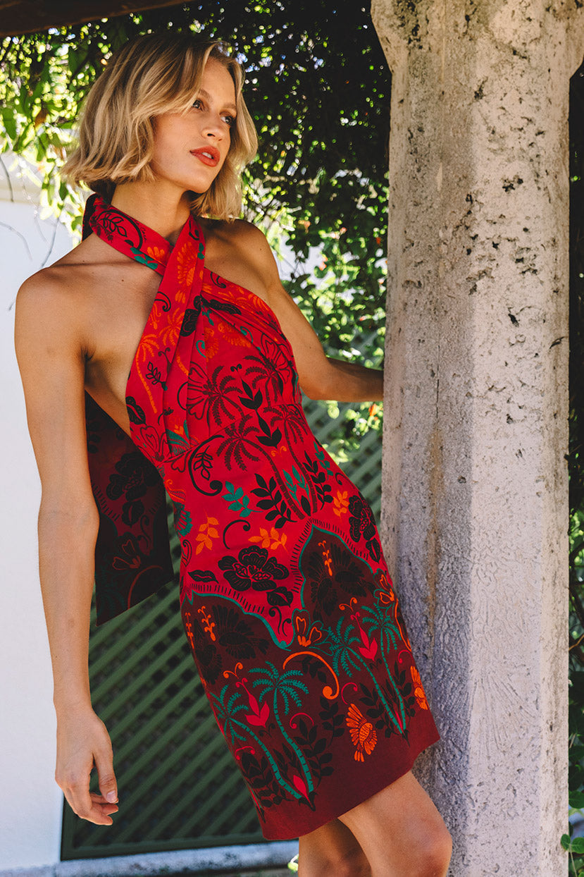 Perla Mini Dress | Sanibel Island Pink