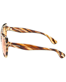 Tom Ford | Womens | Beatrice 65mm Sunglasses | Blonde Havana | Brown Lens