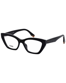 FENDI | Unisex | Fendi Way 54mm Optical Frames | Black | Clear Lens
