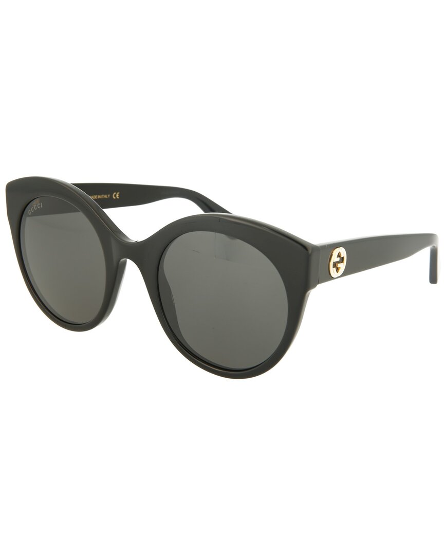 Gucci | Womens | GG0028S Sunglasses | Black | Black Lens