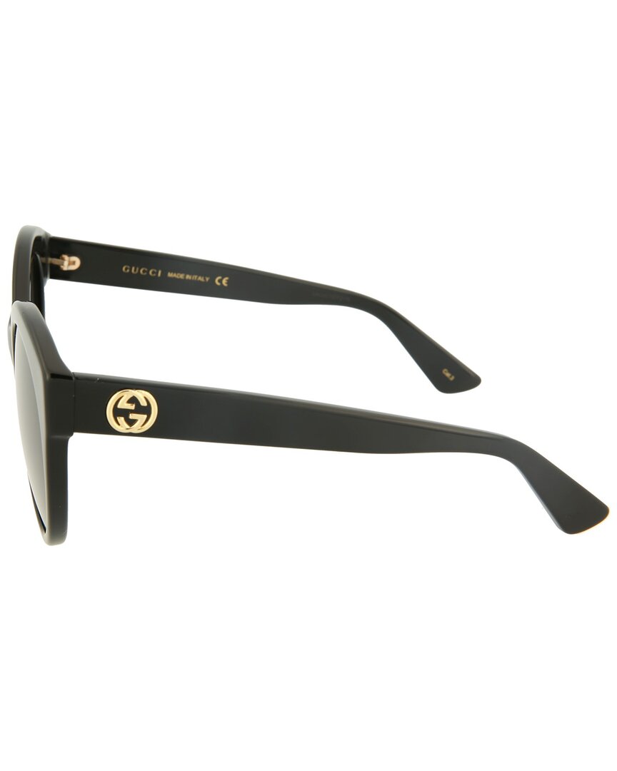 Gucci | Womens | GG0028S Sunglasses | Black | Black Lens