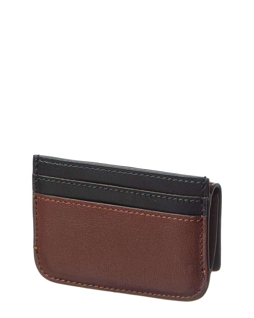 FENDI | Womens | Way Leather Card Holder | Brown