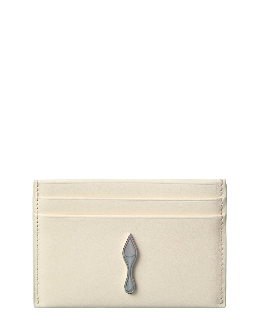 Christian Louboutin | Womens | DNU PACK Bettina Leather Card Holder | White