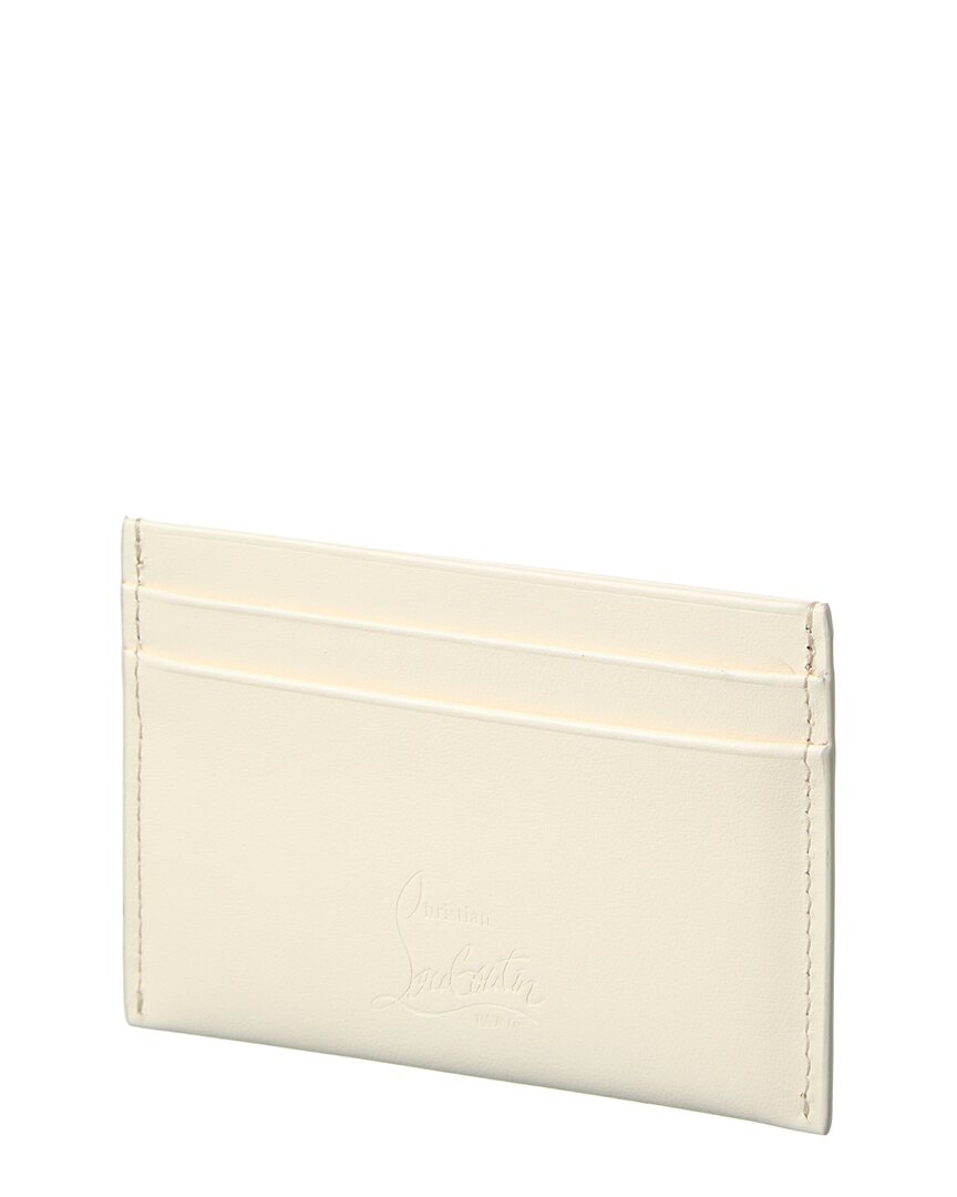 Christian Louboutin | Womens | DNU PACK Bettina Leather Card Holder | White