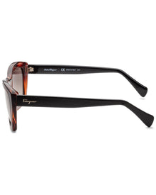 Ferragamo | Womens | Fashion 55mm Sunglasses | Tortoise | Grey Lens