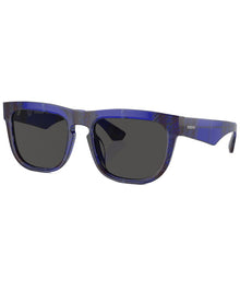 Burberry | Mens | BE4431U 56mm Sunglasses | Blue | Dark Grey Lens