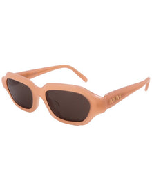 Loewe | Womens | LW40157U 51mm Sunglasses | Shiny Pink | Brown Lens