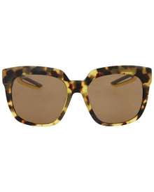 Balenciaga | Unisex | 55mm Sunglasses | Havana Grey/Brown | Brown Lens