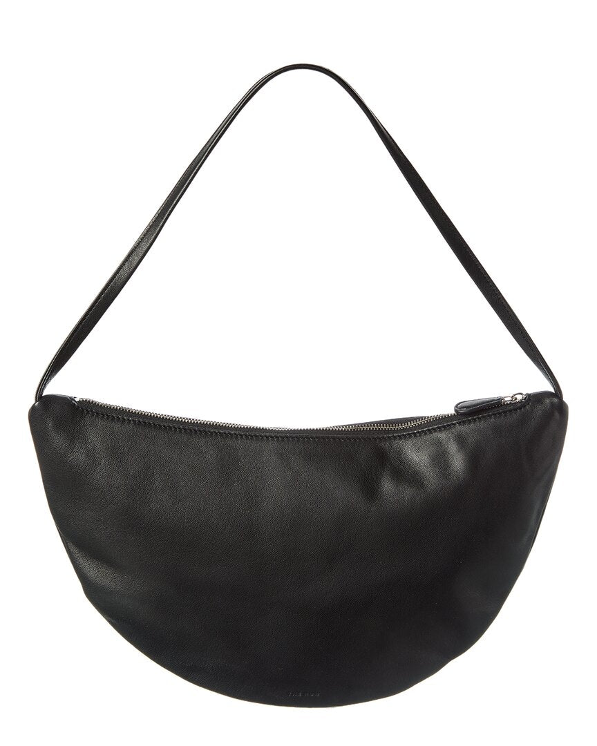 The Row | Womens | Lizzy Small Leather Hobo Bag | Black