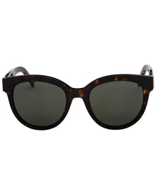 Saint Laurent | Unisex | SLM29 52mm Sunglasses | Havana | Grey Lens