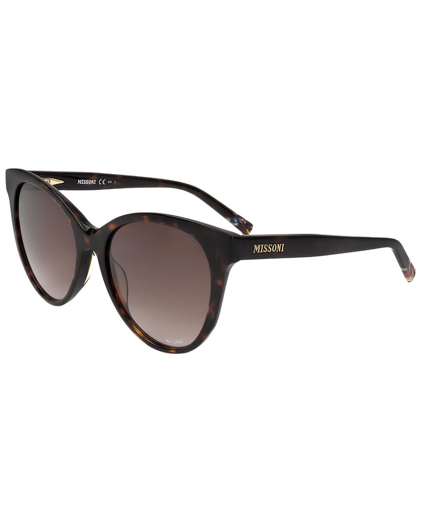 Missoni | Womens | MIS 0029/S 54mm Sunglasses | Havana | Brown Gradient Lens