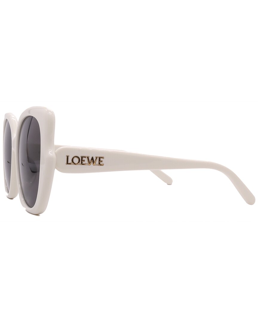 Loewe | Womens | LW40133F 55mm | Ivory | Grey Lens