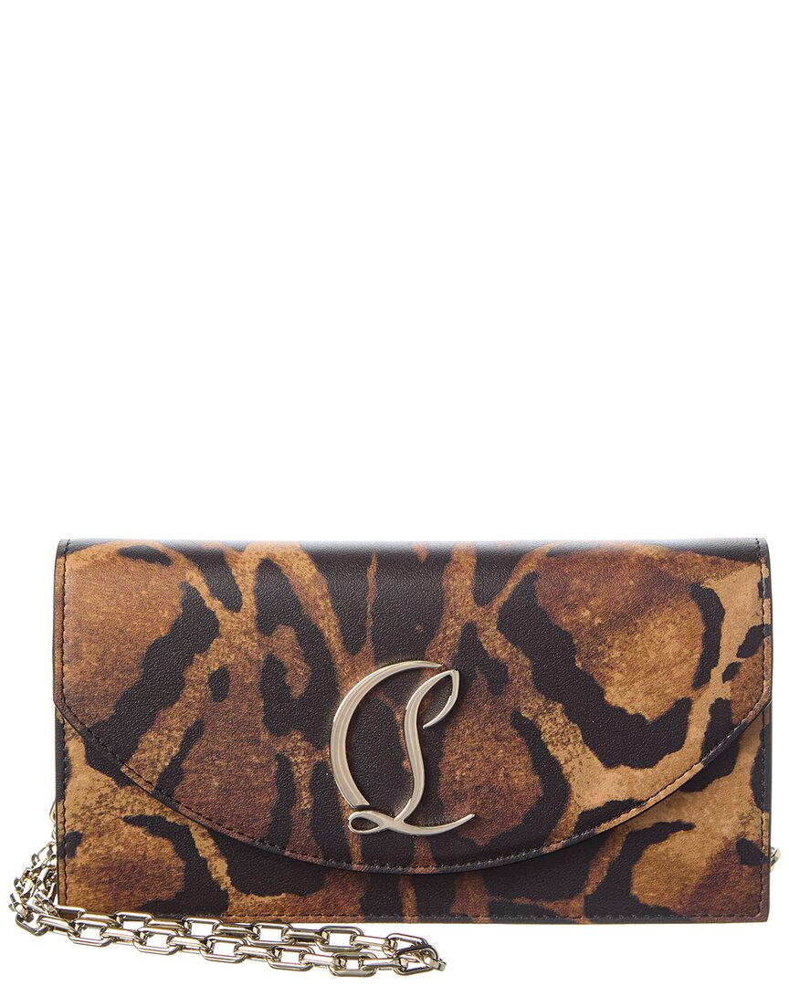 Christian Louboutin | Womens | Loubi54 Leather Wallet On Chain | Bengali