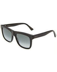 Gucci | Unisex | GG0158SN 54mm Sunglasses | Black/Grey | Grey Lens