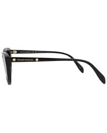 Alexander McQueen | Womens | AM0189S 55mm Sunglasses | Black | Grey Lens