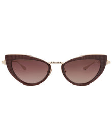 Valentino | Womens | VLS-102C50 50mm Sunglasses | Bordeaux | Rose Lens
