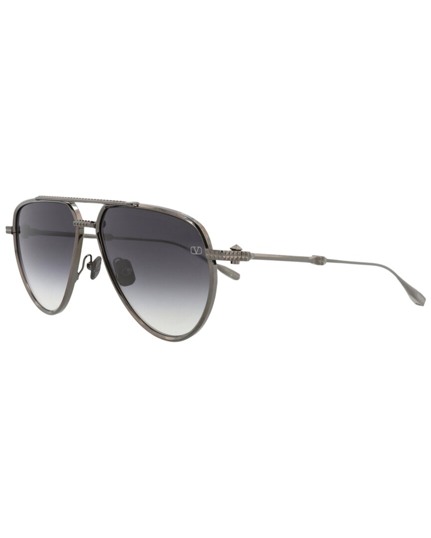 Valentino | Womens | VLS-133E59 59mm Sunglasses | Black | Grey Lens