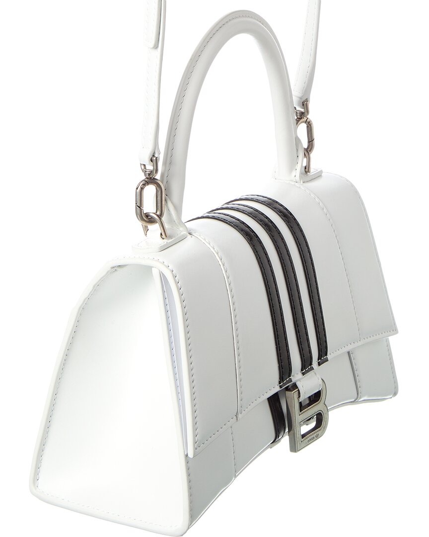 Balenciaga | Womens | x adidas Leather Shoulder Bag | White