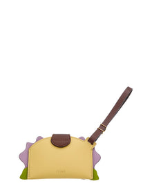 FENDI | Womens | Best Friends Forever Leather Card Case | Purple