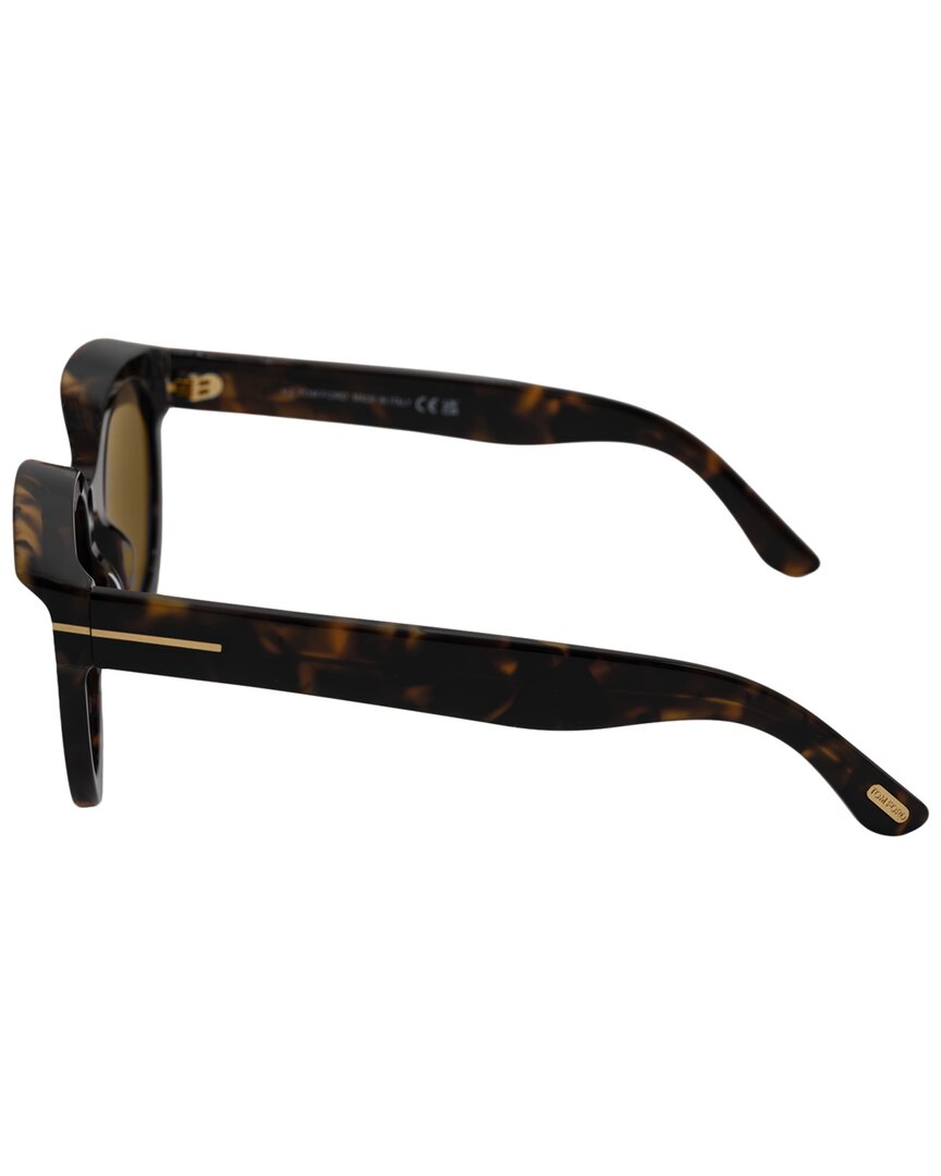 Tom Ford | Womens | TAMARA 54mm Sunglasses - II | Dark Havana | Brown Lens