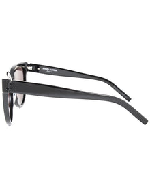 Saint Laurent | Womens | SL M28 54mm Sunglasses | Black | Dark Grey Tinted Lens