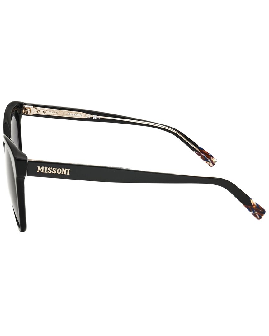 Missoni | Womens | MIS 0029/S 54mm Sunglasses | Black | Smoke Gradient Lens