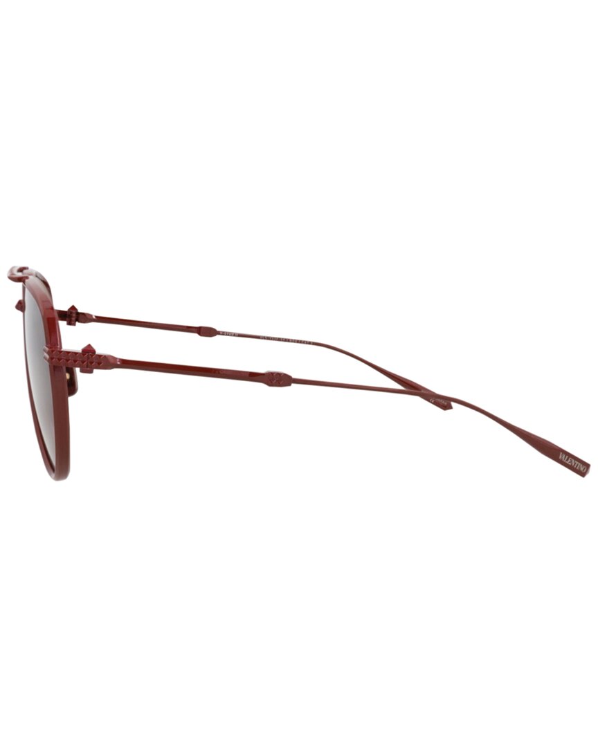 Valentino | Womens | VLS-133F59 59mm Sunglasses | Bordeaux | Bordeaux Lens