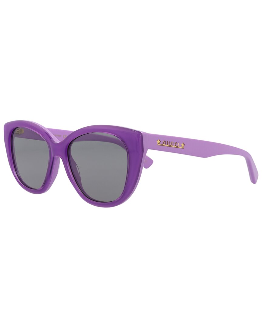 Gucci | Mens | GG1588S 54mm Sunglasses | Violet | Grey Lens