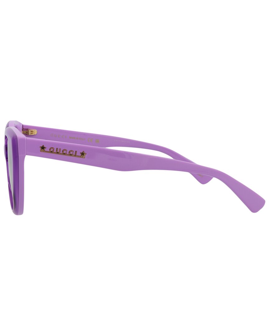 Gucci | Mens | GG1588S 54mm Sunglasses | Violet | Grey Lens