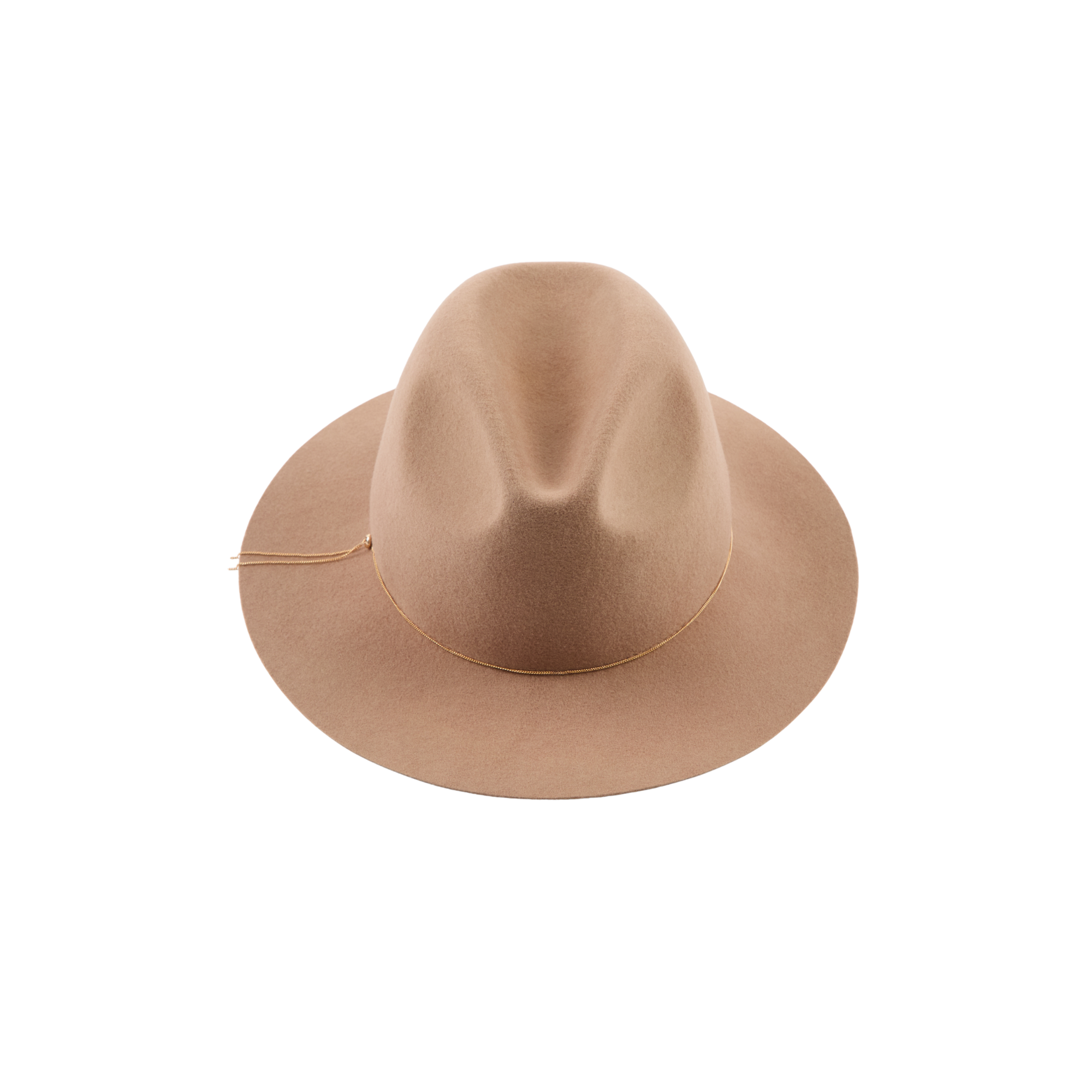 Sandy Wool Felt Fedora | Black