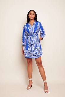 Leighton Dress | Rowan Cobalt