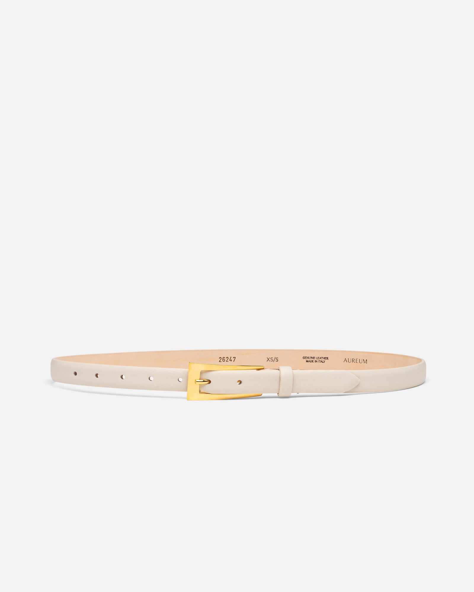 Mini No. 10 Belt | Linen/Gold