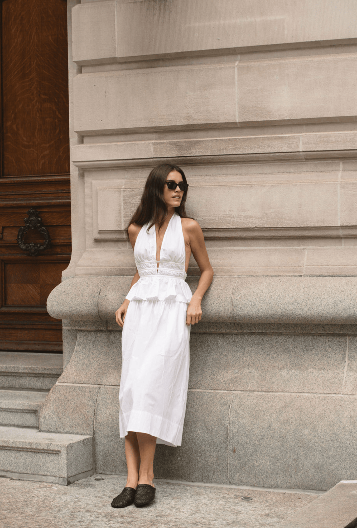 The Violet Top | White