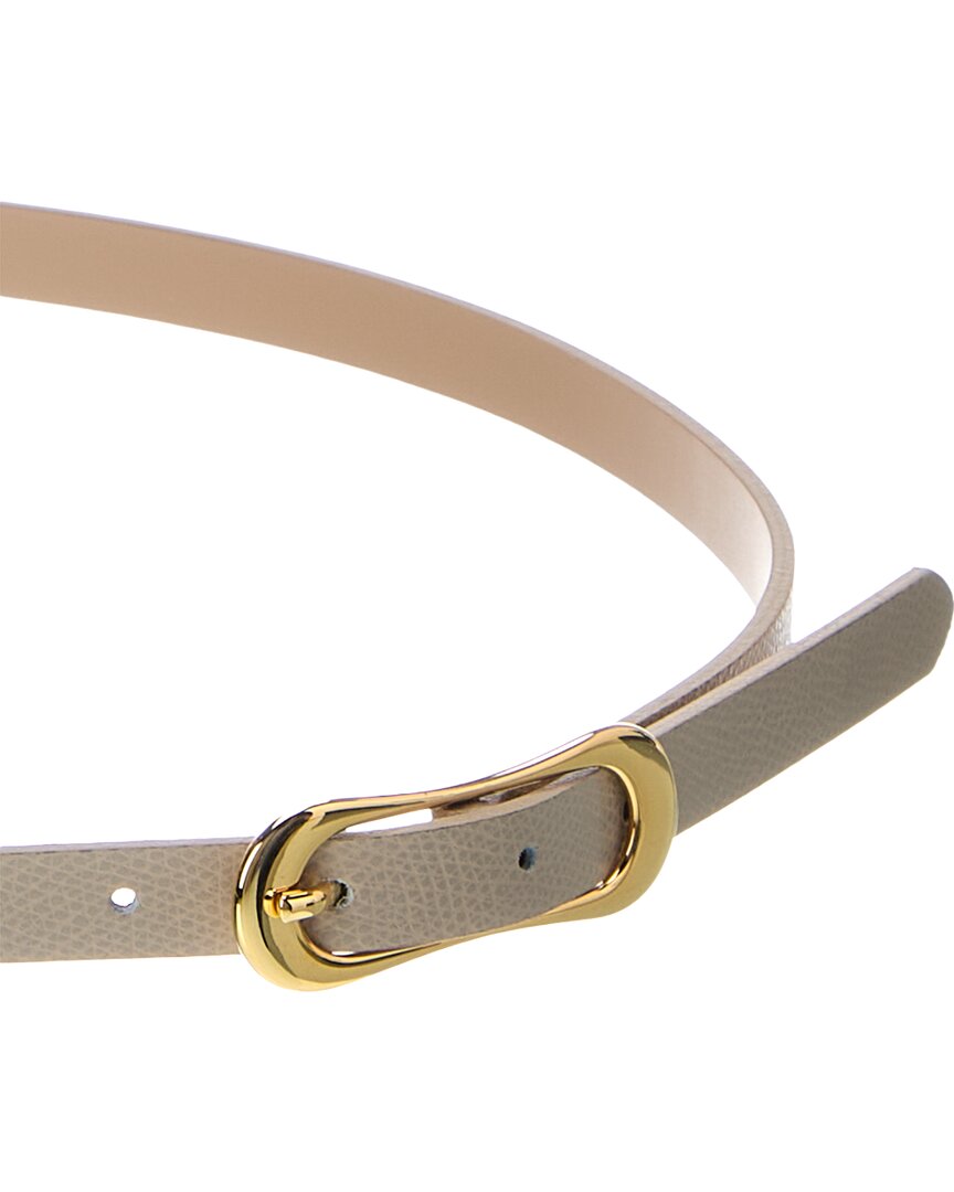 Bruno Magli | Womens | Carla Leather Belt | Beige