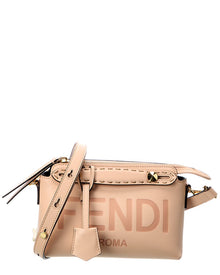 FENDI | Womens | By The Way Mini Leather Shoulder Bag | Beige