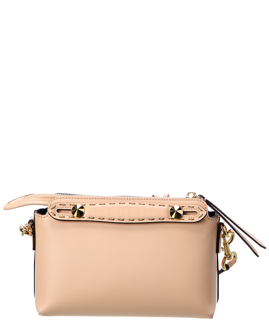 FENDI | Womens | By The Way Mini Leather Shoulder Bag | Beige