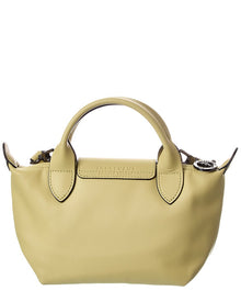Longchamp | Unisex | Le Pliage Xtra Leather Mini Satchel | Green