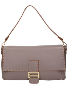 Chiara Ferretti | Womens | Leather Shoulder Bag | Grey