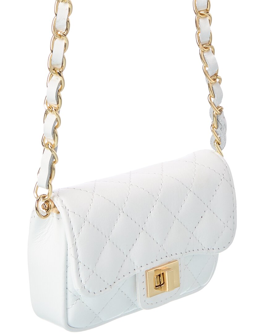 Isabella Rossetti | Womens | Ailsa27 Leather Quilted Bag | White