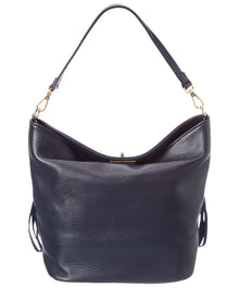 Isabella Rossetti | Womens | Arizona27 Leather Fringe Tote | Navy