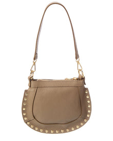 Isabella Rossetti | Womens | Riley27 Leather Shoulder Bag | Taupe