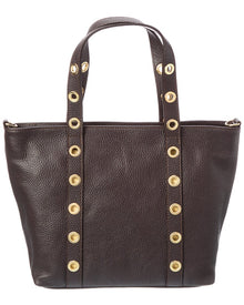 Isabella Rossetti | Womens | Stella27 Leather Studded Tote | Brown