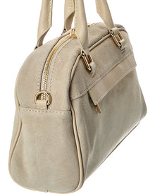 Isabella Rossetti | Womens | Kiki27 Suede Shoulder Bag | Beige