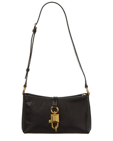 Dolce & Gabbana | Womens | Lock Leather Shoulder Bag | Black