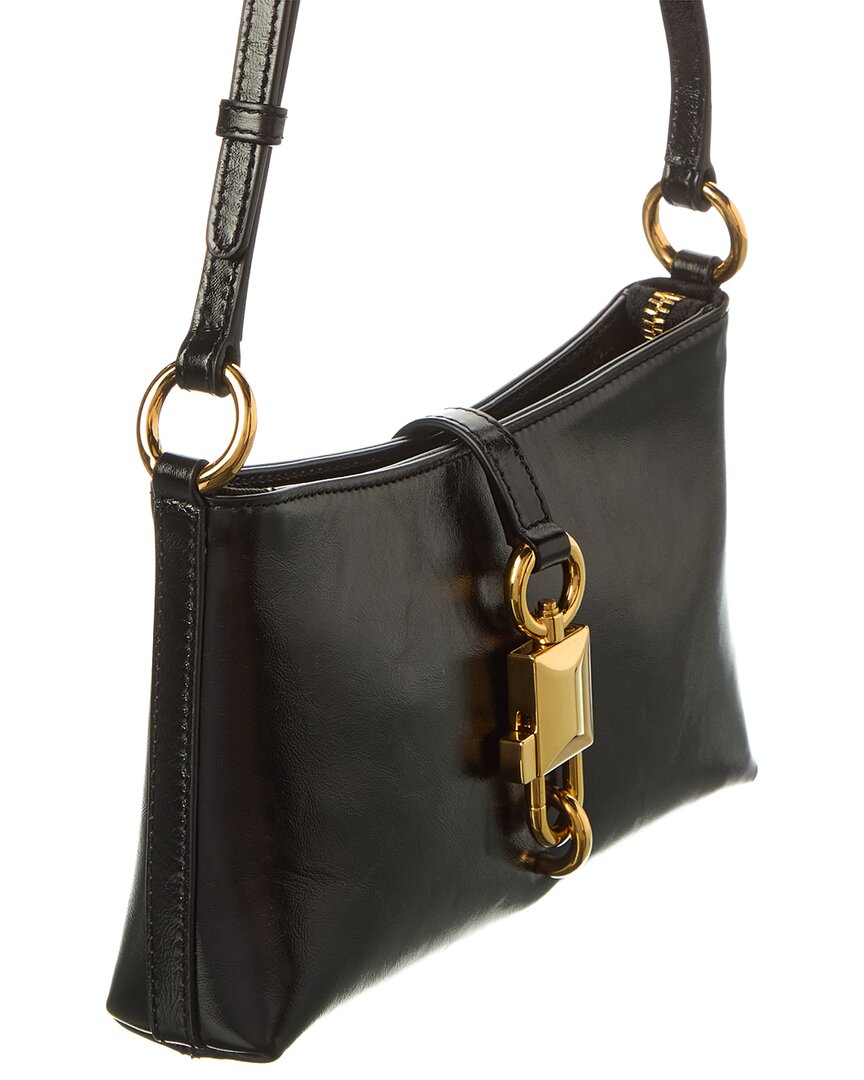 Dolce & Gabbana | Womens | Lock Leather Shoulder Bag | Black