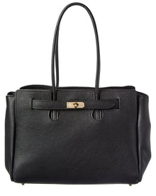 Isabella Rossetti | Womens | Beatrix Leather Handbag | Black