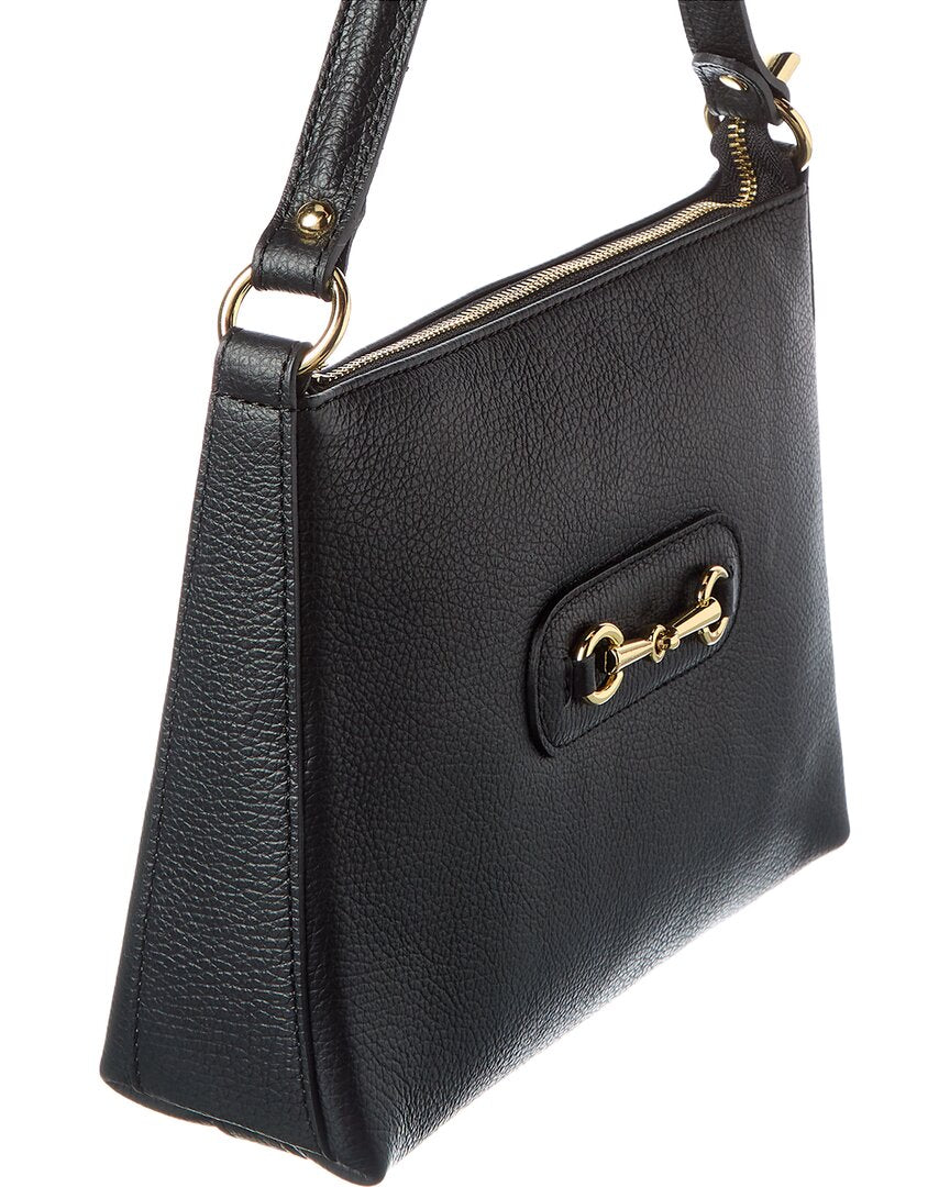 Isabella Rossetti | Womens | Kalina Leather Handbag | Black