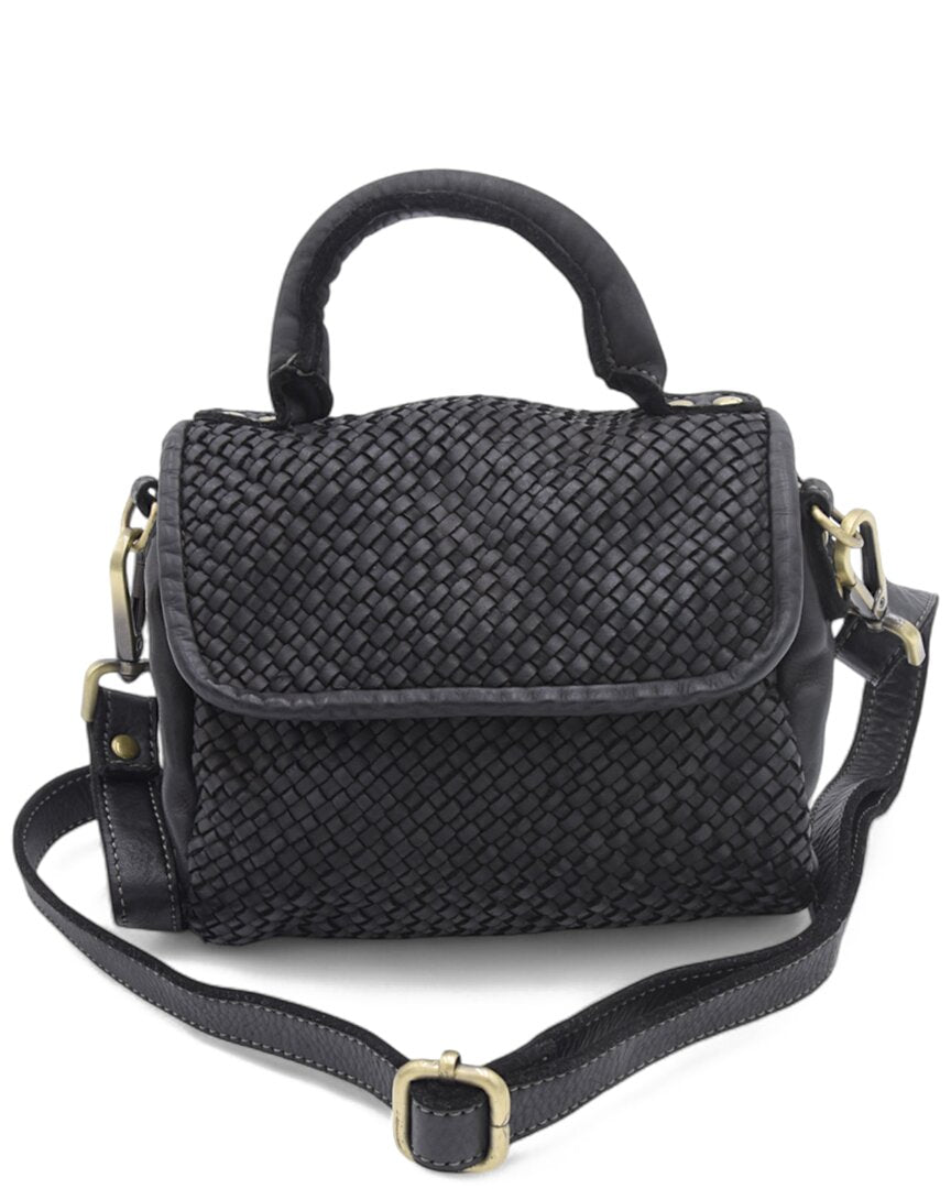 Bolsa Nova | Unisex | Leather Lily Mini Bag | Black